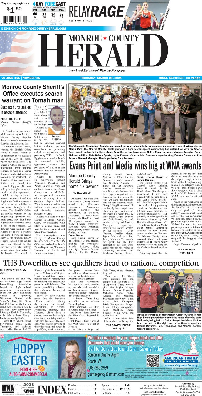 E editions monroe county herald